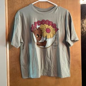Marvel Groot short sleeved t-shirt XL NWT